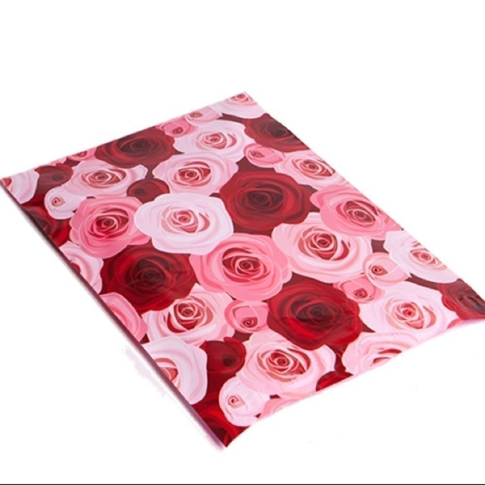 ❗️Restocked❗️20- 10x13 ROSES Floral Design Poly Mailers - Picture 4 of 5